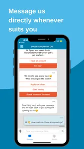 Sth Mcr Credit Union Messaging screenshot 1