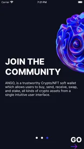 ANGO Wallet screenshot 2