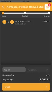 Kemencés Pizzéria Nyíregyháza screenshot 5