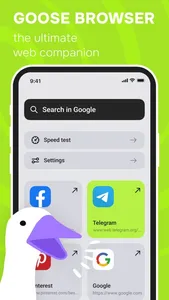 Goose Browser screenshot 0