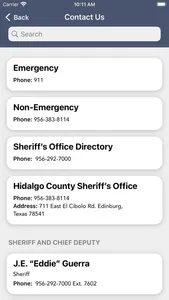 Hidalgo County Sheriff TX screenshot 1