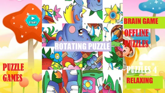 Puzzle Games: Rotating Puzzles screenshot 2