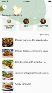 NewMe Meals screenshot 1