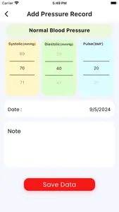 Heart Rate Monitor: BP Tracker screenshot 1