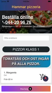 Hammar Pizzeria screenshot 0