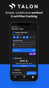 Talon: Custom Workout Tracker screenshot 0