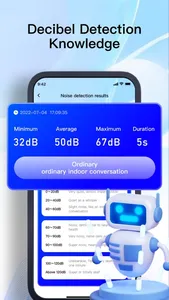 dBMeter sound level meter Max screenshot 2