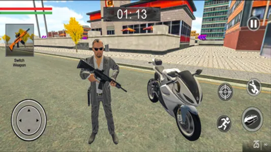 Gangster Bike Racing Game screenshot 1