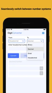 Digit Converter - Base Calc screenshot 3