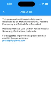 Parenteral Nutrition Calc screenshot 3