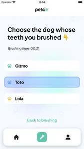 Petsie - smart toothbrush screenshot 2