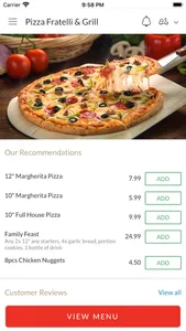 Pizza Fratelli and Grill screenshot 1