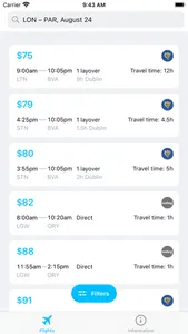 Cheap Flights Tickets Online screenshot 1