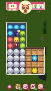 Popping Monsters Puzzle screenshot 1