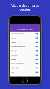 Meu Currículo Fácil e Simples screenshot 4
