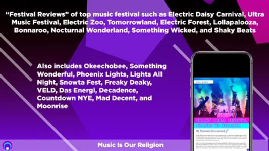 EDM World Magazine +AAA #1 App screenshot 2