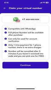 Receive SMS verification code screenshot 3