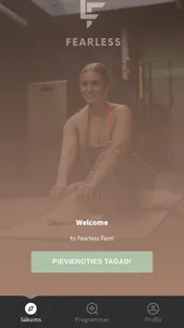 Fearless Fitness App screenshot 3