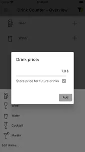 Drink Counter screenshot 2