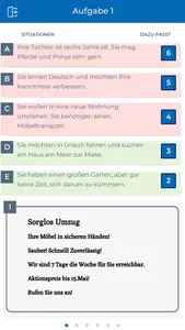 Test German A1 screenshot 6