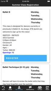 Ketchikan Theatre Ballet screenshot 2