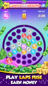 Laps Fuse: Puzzle numbers Cash screenshot 0