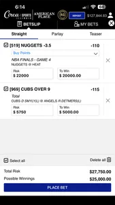 Circa Sports Illinois screenshot 1