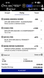 Circa Sports Illinois screenshot 2