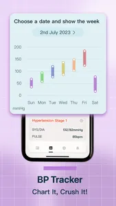 Blood Pressure Tracker Diary screenshot 2