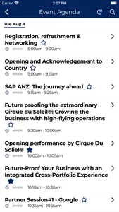 SAP NOW ANZ 2023 Attendee App screenshot 1