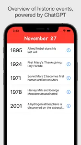 On This Day - Historic Events screenshot 1