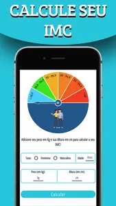CalcFit - IMC, % Gordura e RCQ screenshot 0