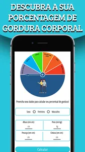 CalcFit - IMC, % Gordura e RCQ screenshot 1