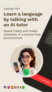 Zaplingo Talk: AI Tutors Speak screenshot 0