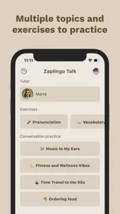 Zaplingo Talk: AI Tutors Speak screenshot 3