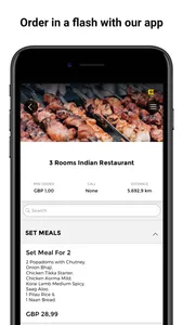 3 Rooms Indian Restaurant screenshot 0