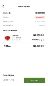 Fooddy Shopper screenshot 3