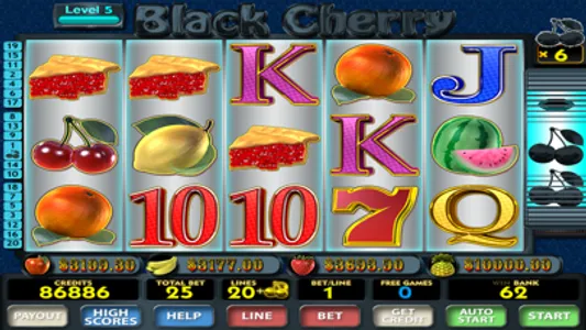 Slots! Black Cherry screenshot 0