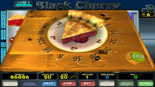 Slots! Black Cherry screenshot 1