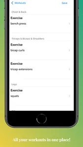 VoiceFitLog: A Workout Logger screenshot 1