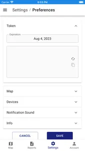 GPS2GO APP screenshot 1