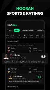 Hoorah:Player Ratings&Betting screenshot 0