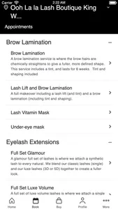 Ooh La La Lash Boutique screenshot 1