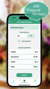 Fooster：Cost Recipe Calculator screenshot 1