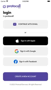 Protocall App screenshot 0