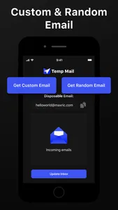 Temporary Mail: Temp Email screenshot 1