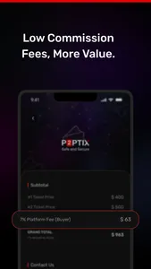 P2PTIX screenshot 1