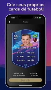 Fut card builder: Criar time screenshot 0