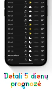 Meteo Lietuva screenshot 1