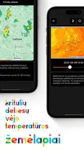 Meteo Lietuva screenshot 2